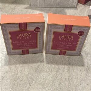 Laura Geller Marbleized Blush in Skyline Sunset